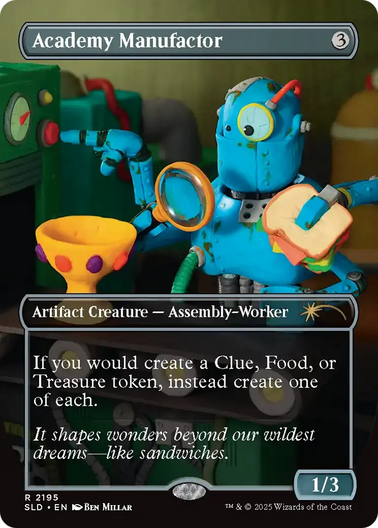 Academy Manufactor (Rainbow Foil) [Secret Lair Drop Series] 1