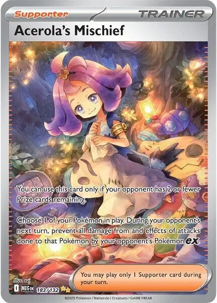 Acerola's Mischief (183/132) [Mega Evolutions: Base Set] 1