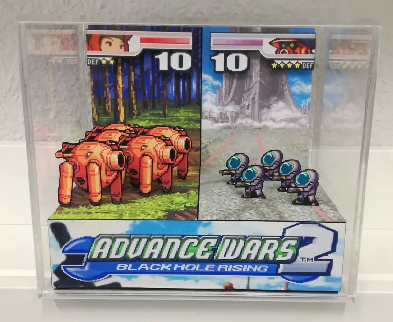 Advance Wars 2: Black Hole Rising Cubic Diorama 1