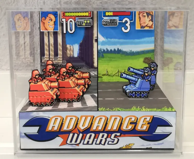 Advance Wars Cubic Diorama 1