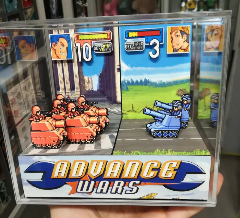 Advance Wars Cubic Diorama 2