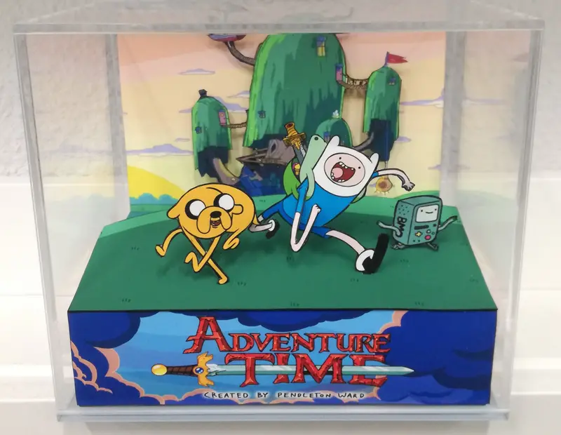 Adventure Time Cubic Diorama 1