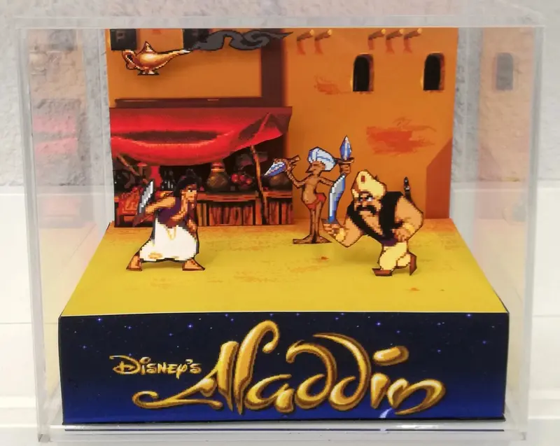 Aladdin Cubic Diorama 1
