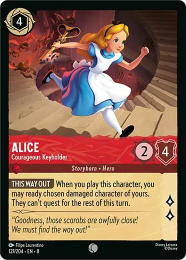 Alice - Courageous Keyholder (127/204) [Reign Of Jafar] 1