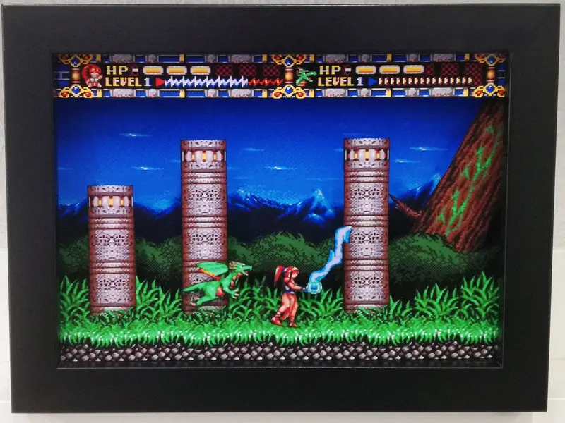 Alisia Dragoon Diorama 1