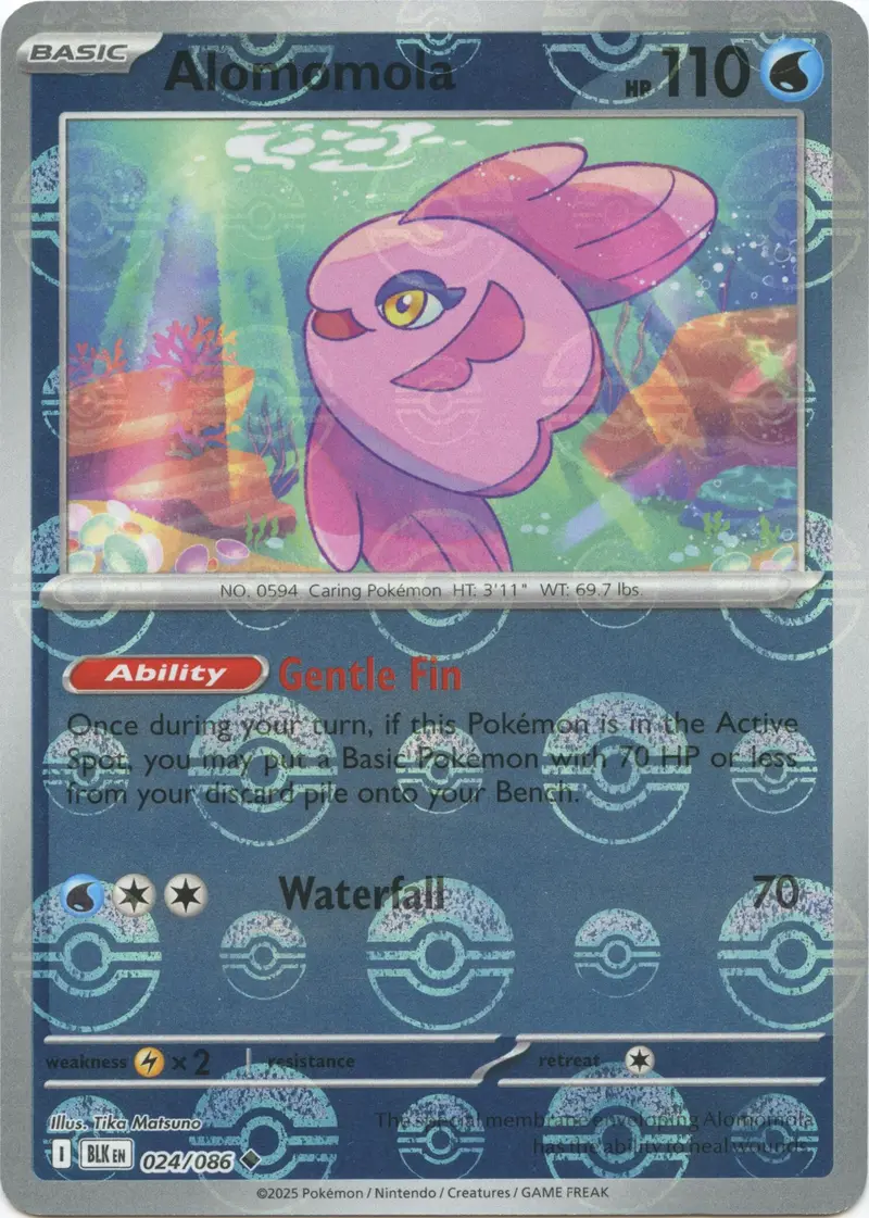 Alomomola (024/086) (Poke Ball Pattern) [Scarlet & Violet: Black Bolt] 1