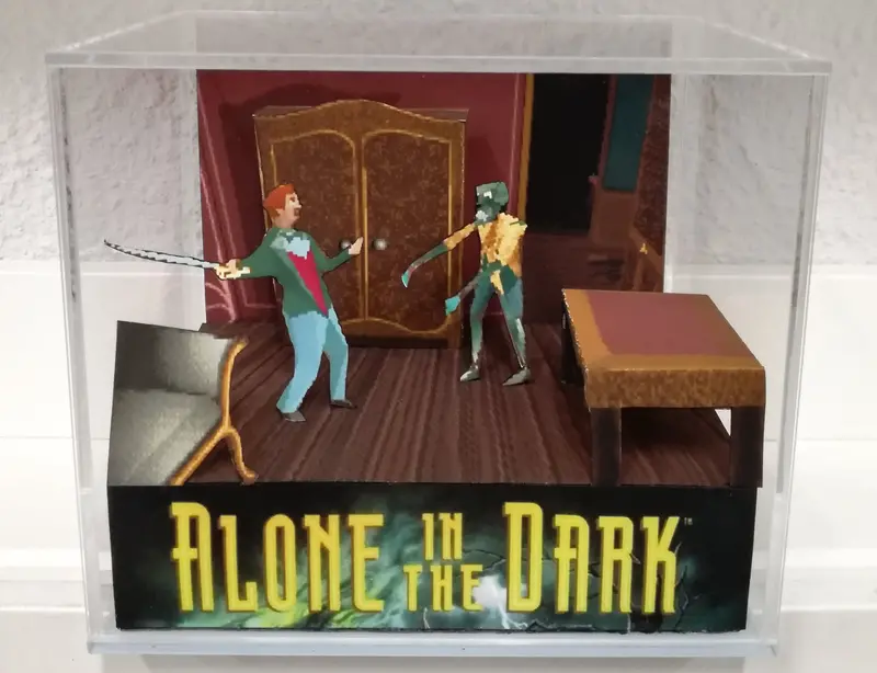 Alone In The Dark Cubic Diorama 1