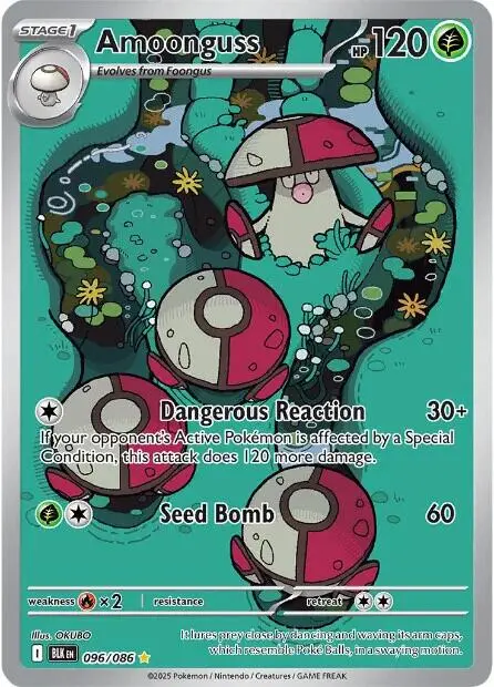 Amoonguss (096/086) [Scarlet & Violet: Black Bolt] 1
