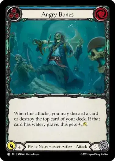 Angry Bones (Blue) [Sea064] (High Seas) 1