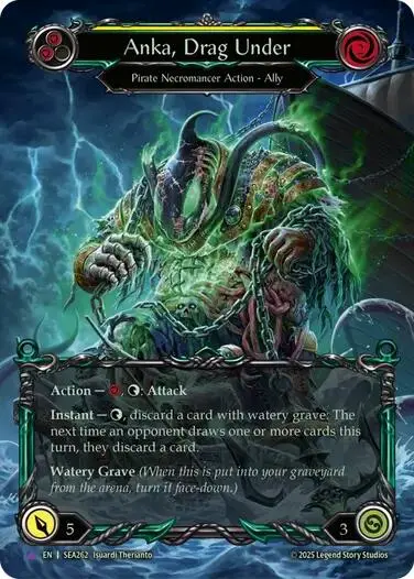 Anka, Drag Under [Sea262] (High Seas)  Cold Foil 1