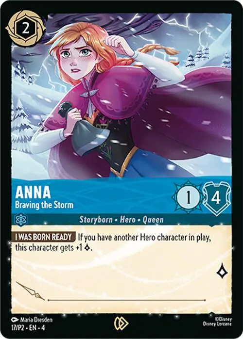 Anna - Braving The Storm (17/P2) [Promo Cards] 1