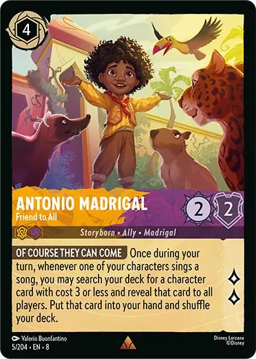 Antonio Madrigal - Friend To All (5/204) [Reign Of Jafar] 1