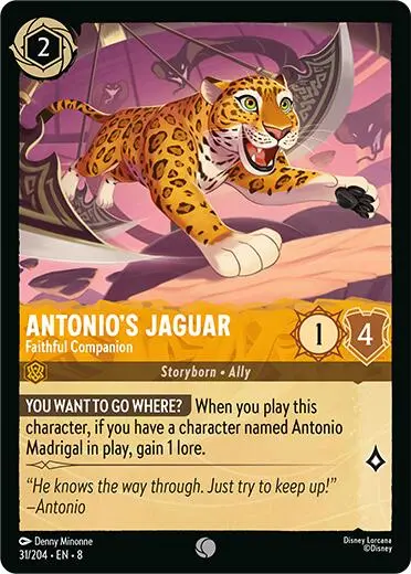 Antonio's Jaguar - Faithful Companion (31/204) [Reign Of Jafar] 1