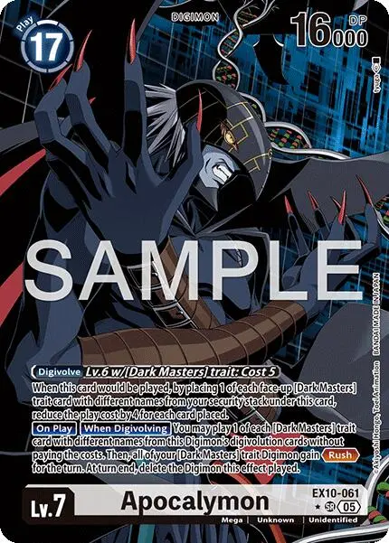 Apocalymon [Ex10-061] (Alternate Art) [Sinister Order] 1