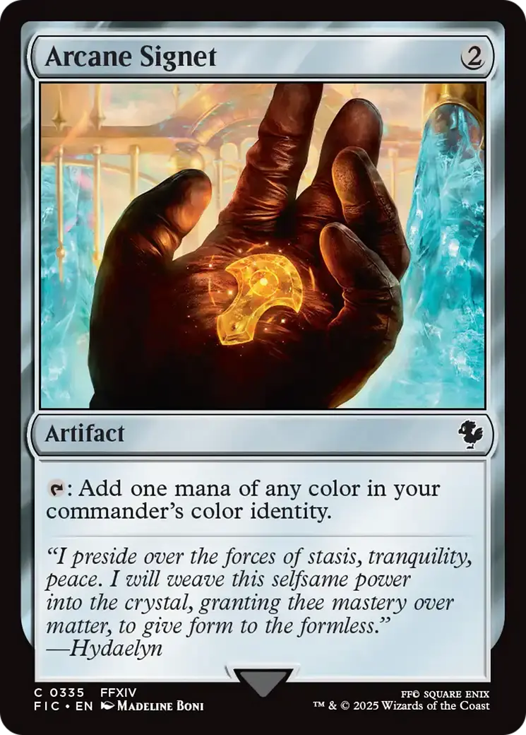 Arcane Signet (0335) [Final Fantasy Commander] 1