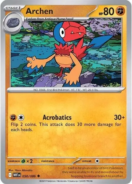 Archen (050/086) [Scarlet & Violet: White Flare] 1