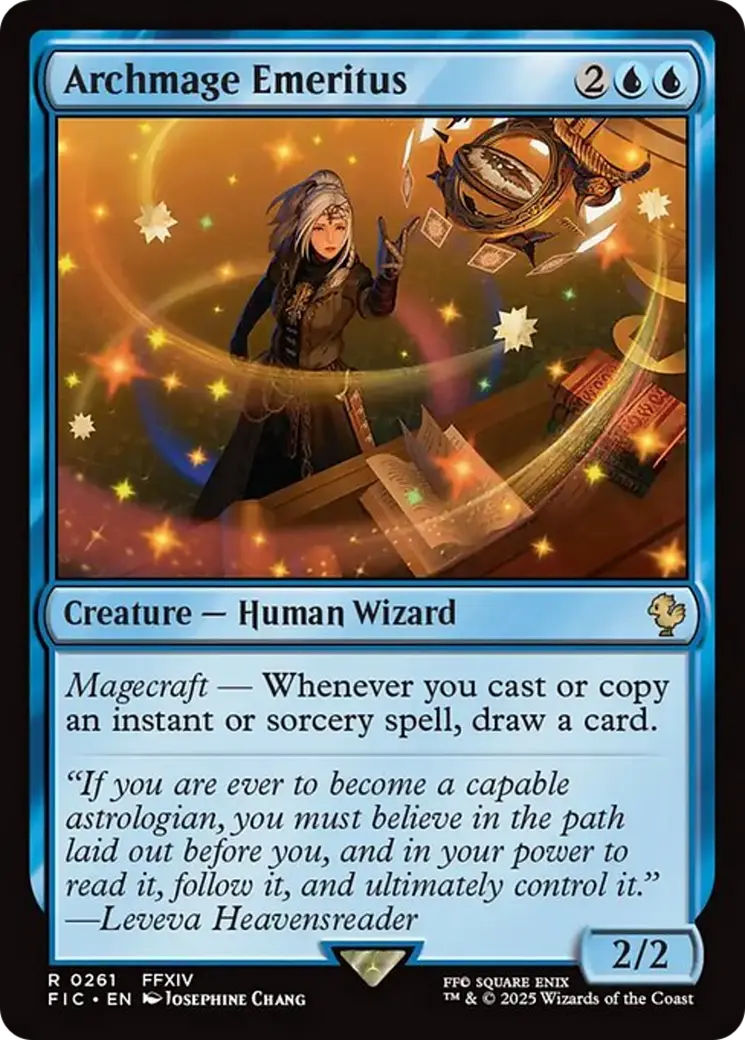Archmage Emeritus [Final Fantasy Commander] 1