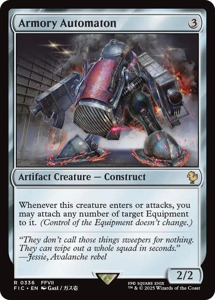 Armory Automaton (Surge Foil) [Final Fantasy Commander] 1