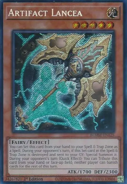 Artifact Lancea [Blmm-En125] Secret Rare 1