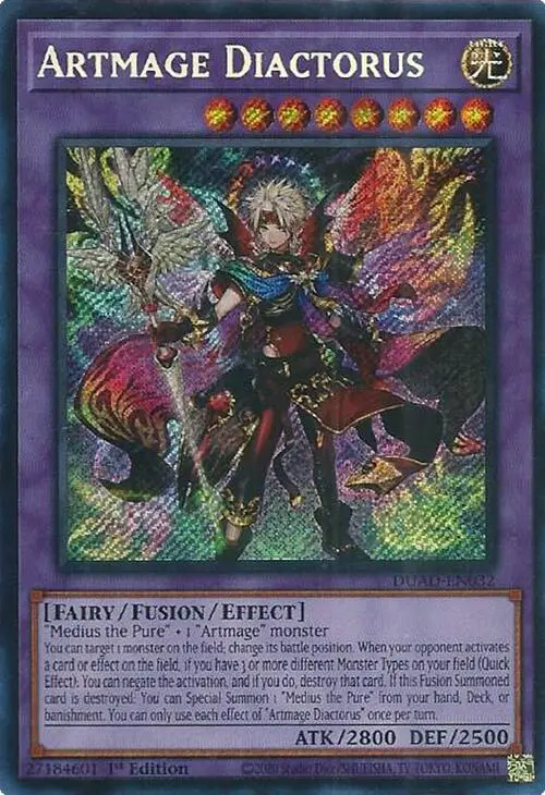 Artmage Diactorus [Duad-En032] Secret Rare 1