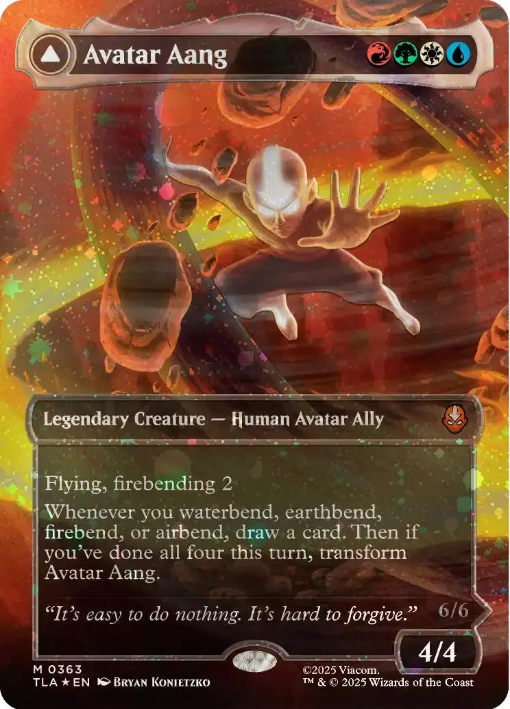 Avatar Aang (Raised Foil) [Avatar: The Last Airbender] 1