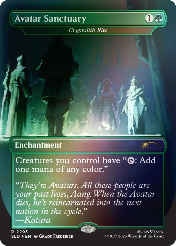 Avatar Sanctuary - Cryptolith Rite (Rainbow Foil) [Secret Lair Drop Series] 1