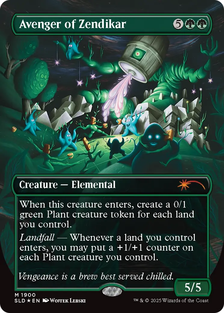 Avenger Of Zendikar (Double Rainbow Foil) [Secret Lair Drop Series] 1