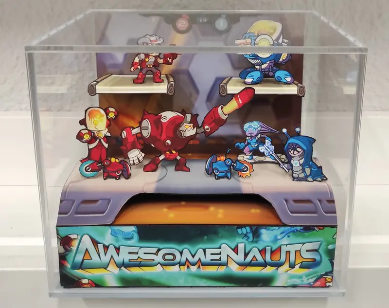 Awesomenauts Cubic Diorama 1