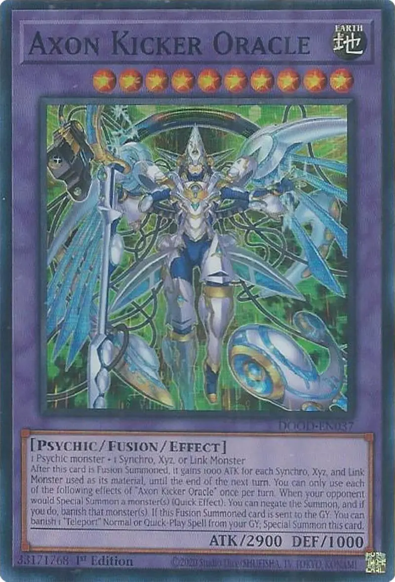 Axon Kicker Oracle [Dood-En037] Super Rare 1