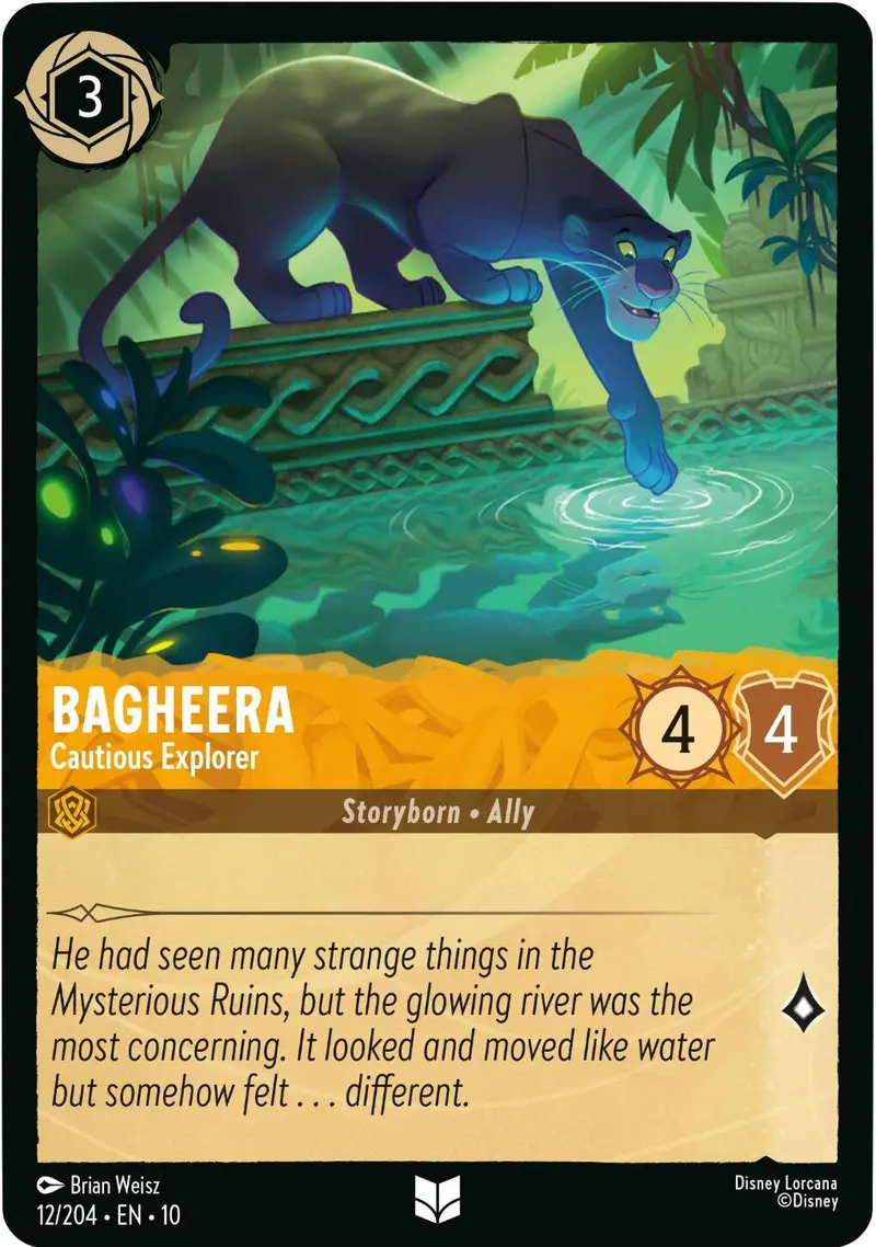 Bagheera - Cautious Explorer (12/204) [Whispers In The Well] 1