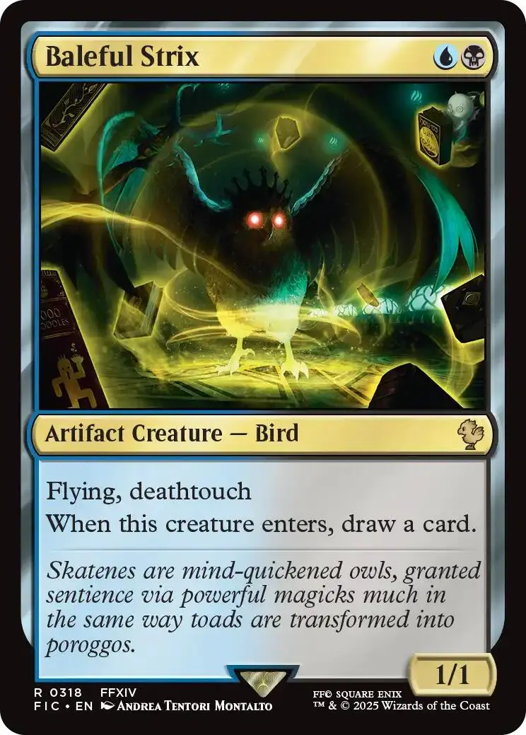 Baleful Strix (Surge Foil) [Final Fantasy Commander] 1