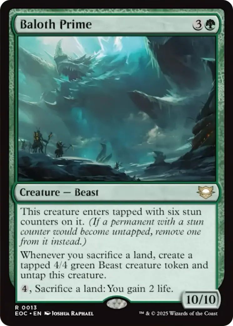 Baloth Prime [Edge Of Eternities Commander] 1