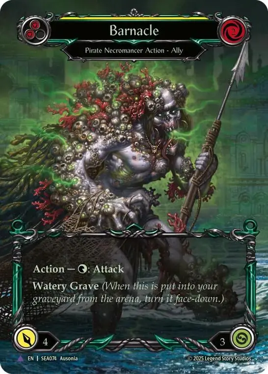 Barnacle (Marvel) [Sea074] (High Seas)  Cold Foil 1