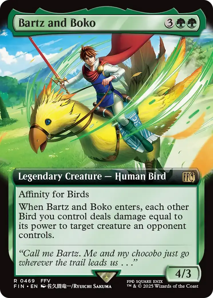 Bartz And Boko (Extended Art) [Final Fantasy] 1