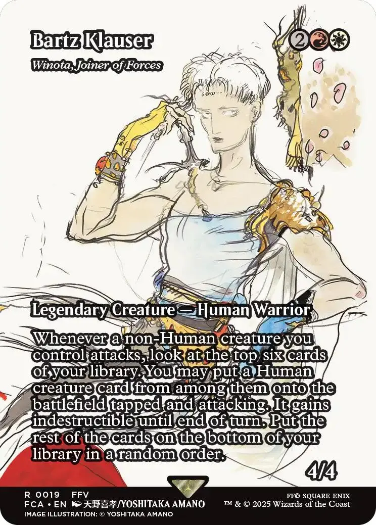 Bartz Klauser - Winota, Joiner Of Forces (Showcase) [Final Fantasy : Through The Ages] 1