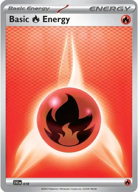 Basic Fire Energy (018) [Scarlet & Violet: Black Bolt] 1