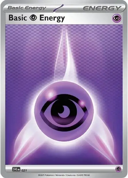 Basic Psychic Energy (021) [Scarlet & Violet: Black Bolt] 1