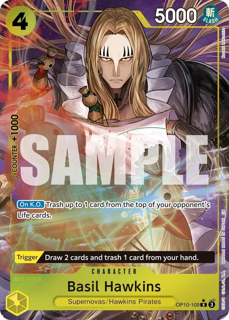 Basil Hawkins (Alternate Art) [Premium Booster -The Best- Vol. 2] 1