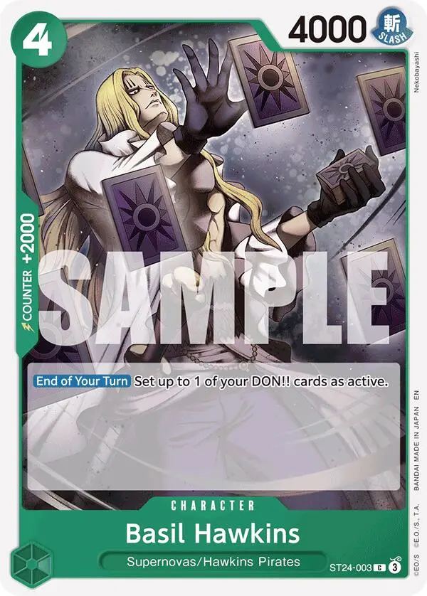 Basil Hawkins [Starter Deck: Green Jewelry Bonney] 1