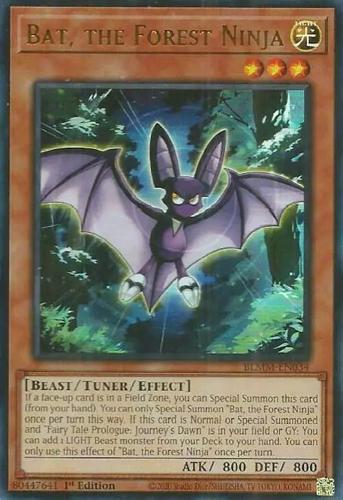 Bat, The Forest Ninja [Blmm-En034] Ultra Rare 1