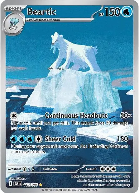 Beartic (110/086) [Scarlet & Violet: Black Bolt] 1
