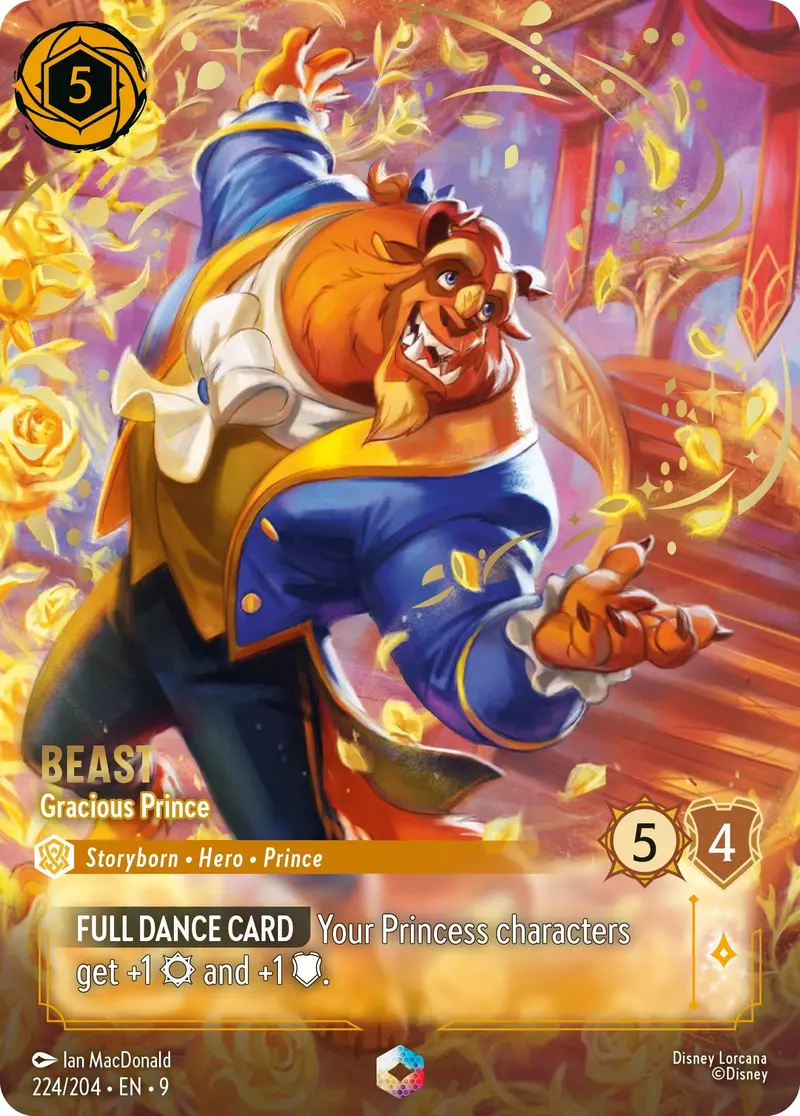 Beast - Gracious Prince (Enchanted) (224/204) [Fabled] 1