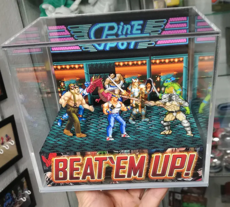 Beat Em Up Cubic Diorama 2
