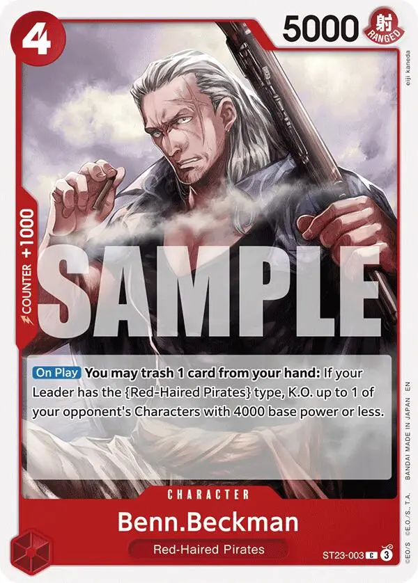 Benn.Beckman [Starter Deck: Red Shanks] 1