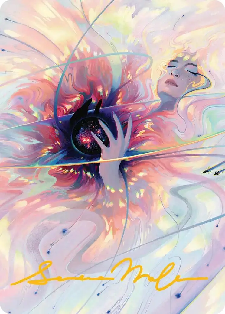 Beyond The Quiet Art Card (Gold-Stamped Signature) [Edge Of Eternities Art Series] 1