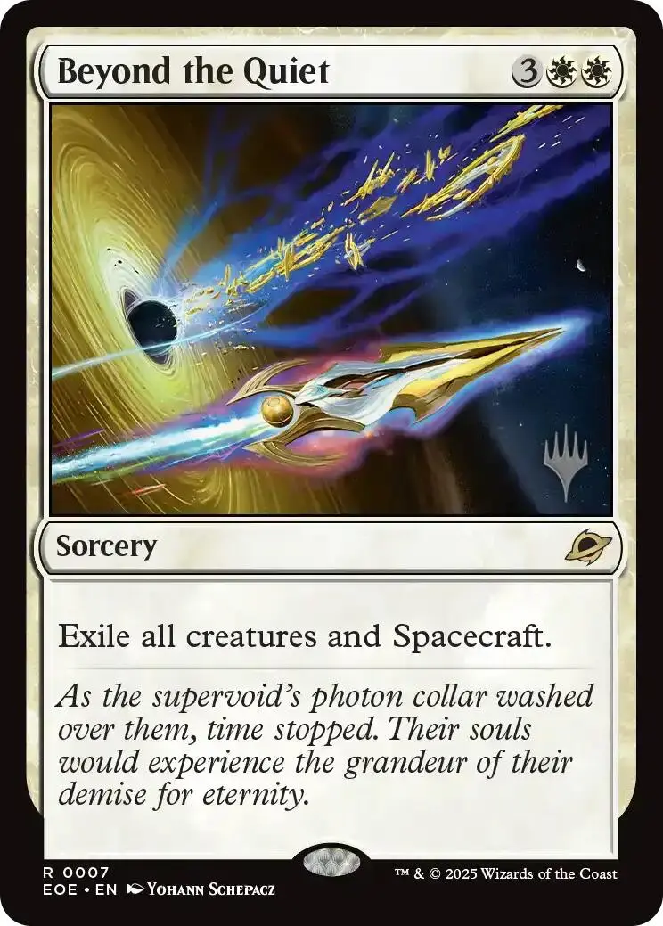 Beyond The Quiet (Promo Pack) [Edge Of Eternities Promo Pack] 1