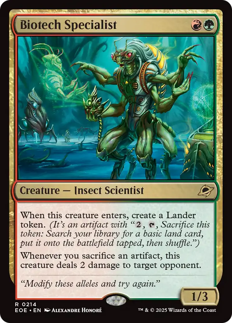 Biotech Specialist [Edge Of Eternities] 1