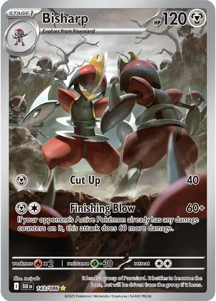 Bisharp (143/086) [Scarlet & Violet: Black Bolt] 1