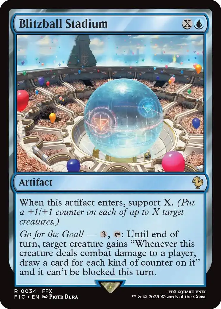 Blitzball Stadium (Surge Foil) [Final Fantasy Commander] 1