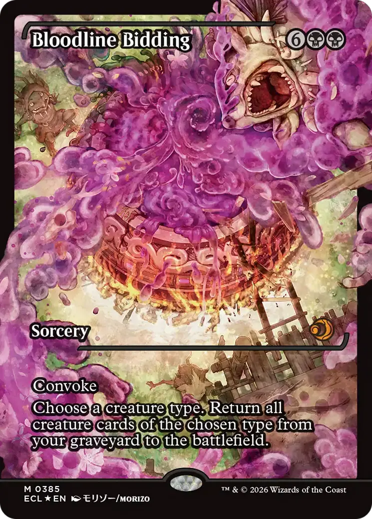 Bloodline Bidding (Showcase) [Lorwyn Eclipsed] 1
